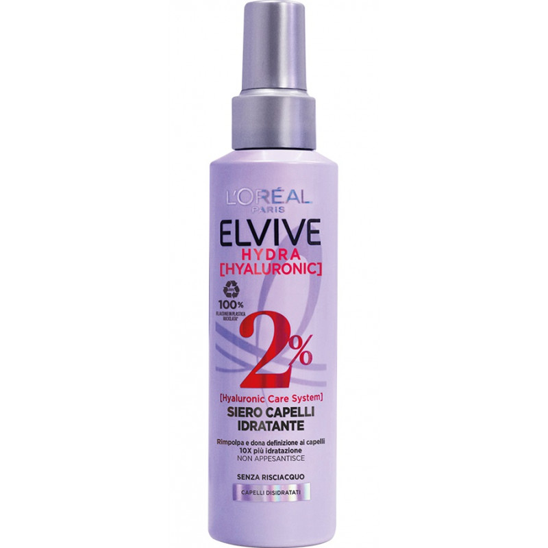 ELVIVE - Hydra Hyaluronic - Siero Spray Senza Risciacquo 150 Ml