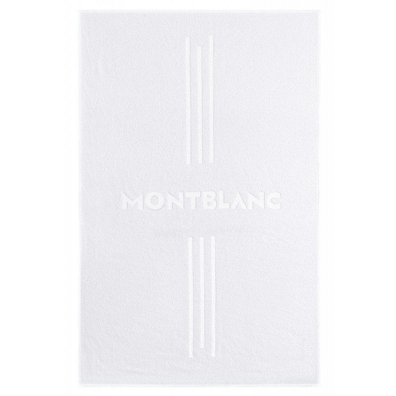 Montblanc White Beach Towel 2023